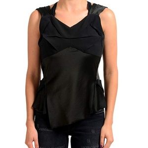 Maison Margiela Sleevless Black Top